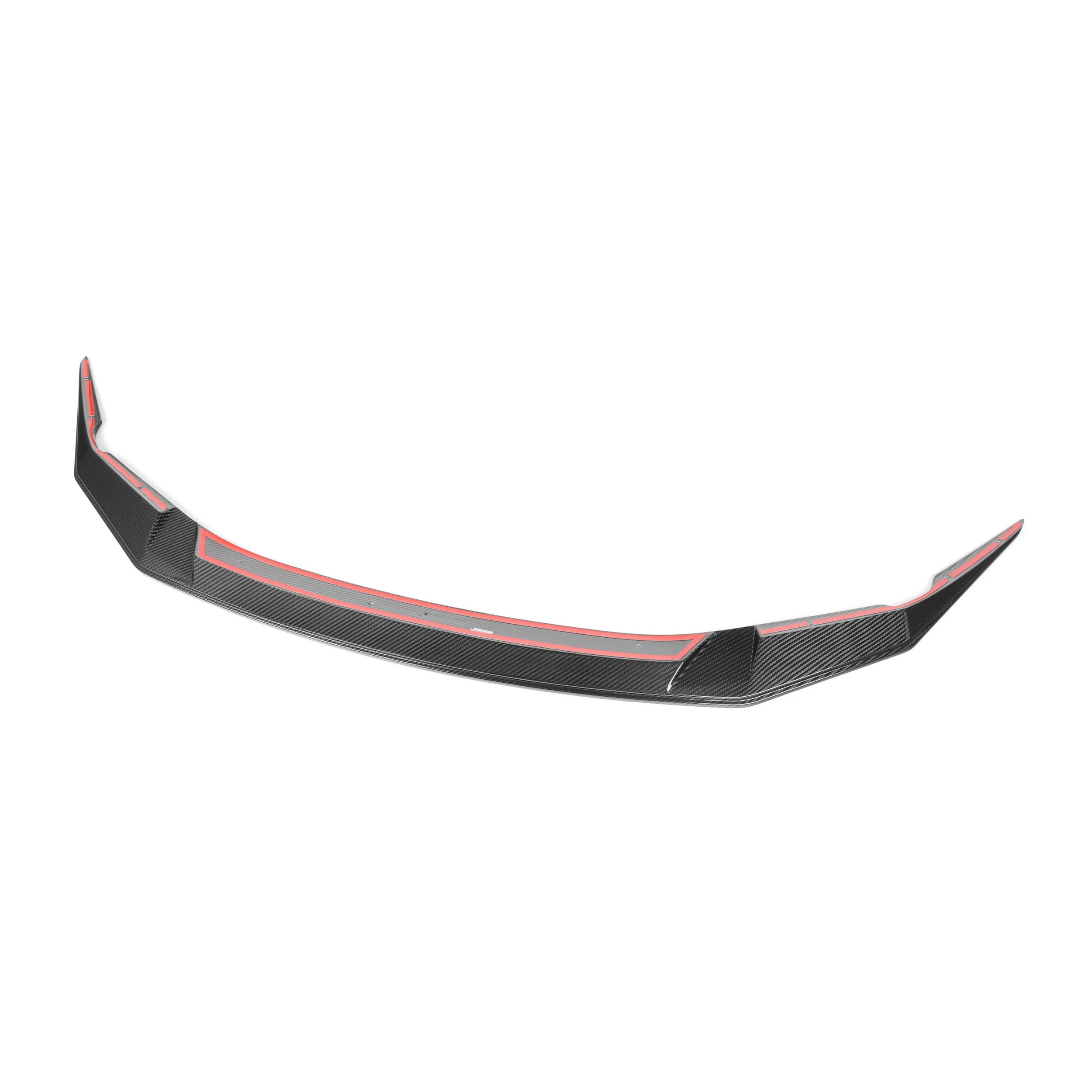 F90 Front Lip Real Dry Carbon Fiber Front Bumper Lip J Style  Auto Part for  M5 F90 LCI 2021+ Front Lip